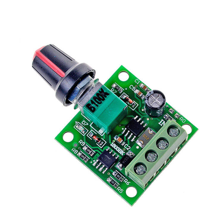 30W 2A DC 1.8V 15V PWM Motor Speed Controller Regulator Low Voltage