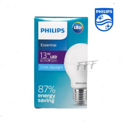 HOT** [ พิเศษ] หลอดไฟ  LED bulb Essential 13W E27 Daylight ส่งด่วน หลอด ไฟ หลอดไฟตกแต่ง หลอดไฟบ้าน หลอดไฟพลังแดด