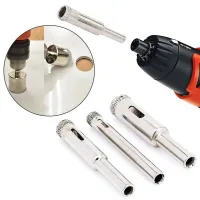 【2023】5 pcsSet Diamond Tool Drill Bit 5mm6mm8mm10mm12mm Glass Ceramic Flower Tile Marble Saw Cutting Tools Pot Hole Drilling