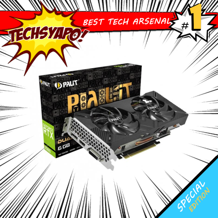 PALIT GEFORCE RTX 2060 DUAL 6GB | Lazada PH