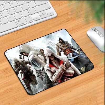 ﹉ Assassins Creed Pc Accessories Small Mouse Pad Gaming Mousepad Gamer Keyboard Mat Deskmat Mats Anime Mause Pads Kawaii Cute Mice