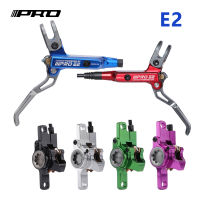 IIIPRO E2จักรยานเสือภูเขาไฮดรอลิเบรกคาลิปเปอร์2ลูกสูบ CNC แสงอัลตร้า MTB น้ำมันความดันดิสก์เบรกชุด