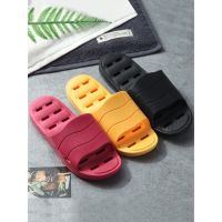 ✳EVA Home Slippers Men Bathroom Shoes Hole Leaking Sandals Indoor Men Shoes Shower Women Slipper Anti-slip Summer Slides