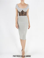 PATTRICIA A.GARDE Knit Dress with Corset Built-In เดรสคอร์เซ็ตผ้าเจอร์ซี่