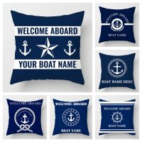 【CW】▧  Dark Pillowcase 50x50 Decoration Room Sofa Cushion Cover 40x40 Customizable