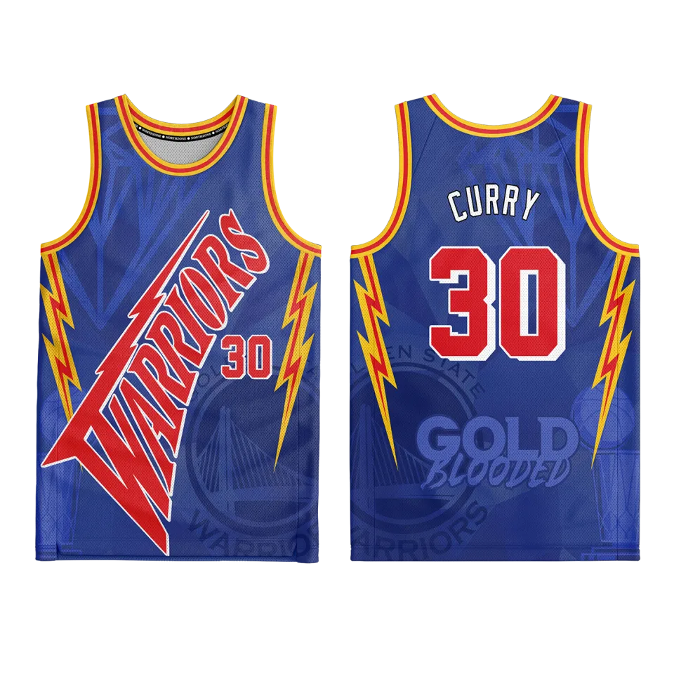 Sports Custom Uniform Custom Basketball Uniform Gold State SFN