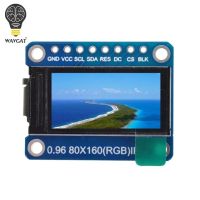 Wavgat Tft Display 0.96/1.3นิ้ว Ips 7P Spi Hd 65K St7735โมดูล Lcd สีเต็ม/St7789ไดรฟ์ Ic 80*160 240*240ไม่ได้ Oled