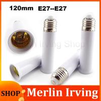 Merlin Irving Shop 120mm E27 to E27 Lamp Holder Converter Heat Resistant Socket Light Bulb Lamp Holder Adapter Plug Extender Led Light Use