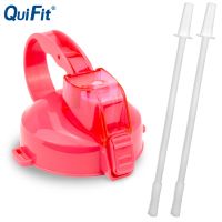 QuiFit Lid for 2L 3.8L 64oz 128oz Gallon Water Bottle With Handle Portable Drinking Straw Daily Water Bottle