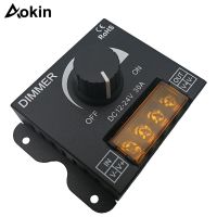 ☊ DC 12V 24V LED Dimmer Switch 30A 360W Voltage Regulator Adjustable Controller For LED Strip Light Lamp LED Dimming Dimmers