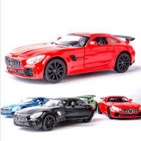 1:32 Scale Scale Racing รถรุ่นของเล่นสำหรับ Benz AMG GTR กีฬารถโลหะของเล่นรถสำหรับของขวัญเด็ก Originals