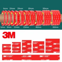 3M VHB ™ Transparent Double Sided Tape 6/10/15/20/30/40/50mm High Temperature Waterproof Strong Sticky No Trace For Home Office Adhesives  Tape