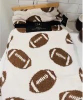 สินค้าใหม่ข้ามพรมแดน football blanket ฟุตบอลผ้าห่มตุ๊กตาของเล่นตุ๊กตา