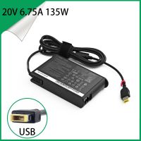 เครื่องชาร์จ135W 20V USB-C 6.75A แล็ปท็อปอะแดปเตอร์สำหรับเลโนโว ThinkPad P51 P52 S5 R720 Y700แหล่งจ่ายไฟ ADL135SCC3A Y50-70