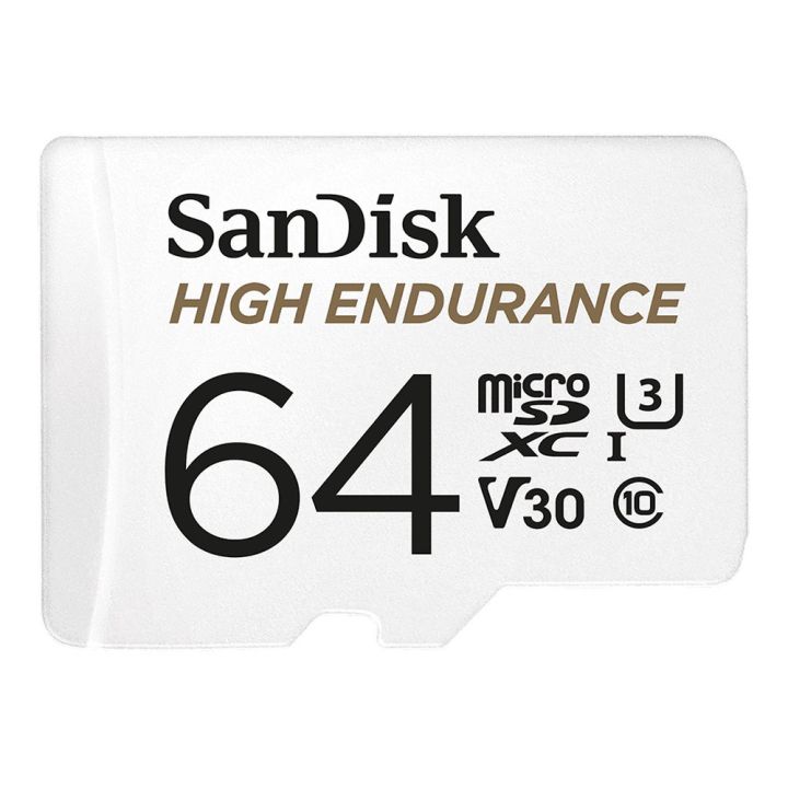 sandisk-high-endurance-microsdxc-sqqnr-64gb-with-sd-adaptor-ของแท้-ประกันศูนย์-2-ปี