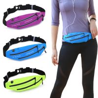 Kokossi Unisex Waterproof Running Waist Bag Outdoor Sports Night Reflection Belt Bag Phone Holder Jogging Waist Bag Belt Pack
