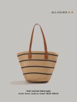 ZARAˉ Woven Straw Bag Womens Bag 2023 New High-Quality Large-Capacity Commuter Shoulder Bag Portable Tote Bag