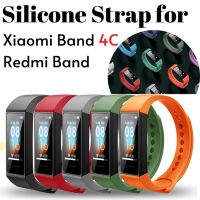 ◐✘ สำหรับสายรัดข้อมือ Xiaomi Band 4C เข้ากันได้กับสายนาฬิกาอัจฉริยะ Redmi(AONEE)