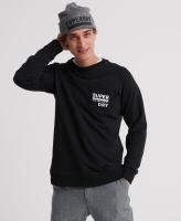 SUPERDRY SURPLUS GOODS GRAPHIC CREW - เสื้อสเวตเตอร์แขนยาว สำหรับผู้ชาย