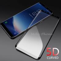 P-One ฟิล์มกระจกนิรภัย Samsung Galaxy S8 Plus/ S9 Plus แบบ 5D เต็มจอ (สีดำ)