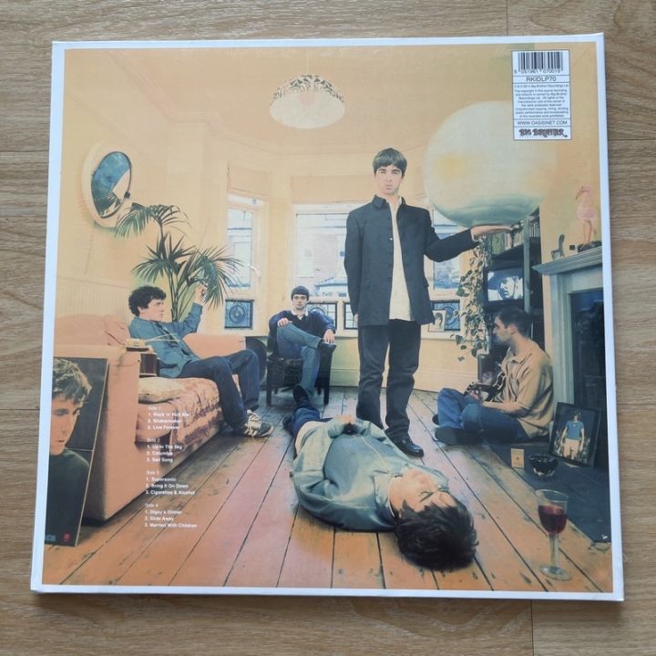 แผ่นเสียง-oasis-definitely-maybe-2-vinyl-lp-album-reissue-remastered-gatefold-มือหนึ่ง-ซีล