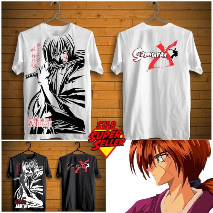 Himura Kenshin = Rurouni Kenshin = Anime Design from TeePublic