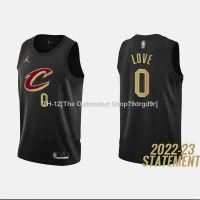 ☒❆☏ 2022-23 Nba Basketball Mens Jersey Cleveland Cavaliers 0 Kevin Love Jerseys Black