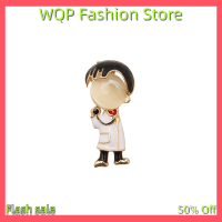 WQP Fashion Store เสื้อโค้ทแฟชั่นเซล,เข็มกลัดรูปการ์ตูนสาวน่ารักจากร้านกระเป๋านักเรียน