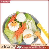 ? Heeney 2pcs แฟนซีสุกไข่เครื่องตัดไข่ต้มเครื่องมือสร้างสรรค์ Bento ตัดดอกไม้ Shaper