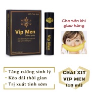 Chai xịt VIP MEN cao cấp tăng cường sinh lý nam mạnh mẽ chai 10 ml - hàng