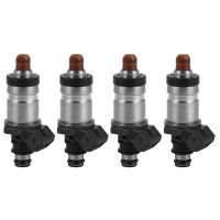 Fuel Injector Nozzles,06164-P0A-000 4Pcs Injector Fuel Nozzle for Accord Odyssey Prelude 06164P0A000