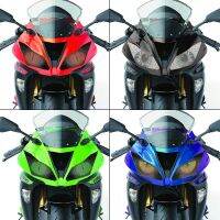 สำหรับ Kawasaki NINJA 300 250 Ninja300 Ninja250รถจักรยานยนต์3D ด้านหน้าสติกเกอร์ติดไฟหน้ารถป้องกันสติกเกอร์