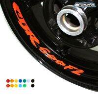 8 X custom CBR600F2 inner rim decoration decals wheel reflective sign Stickers stripes For HONDA CBR 600F2