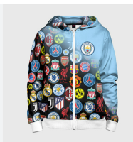 3D HOODIE-  XZX180305   man chester City f.c 3D Hoodie 02