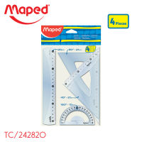 Maped (มาเพ็ด)ชุดเรขาคณิต 4P 20 cm. Maped รหัส TC/242820