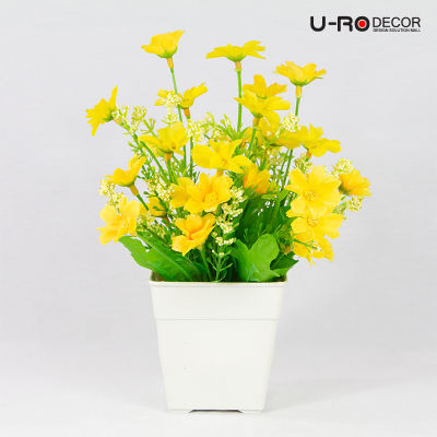 U-RO DECOR รุ่น Flower Vase Mixed Models #WR001(คละแบบ) ยูโรเดคคอร์ กระถาง แต่งบ้าน ใส่ของ ดอกไม้ ประดิษฐ์ flower ช่อดอกไม้ Flower Vase Mixed Models