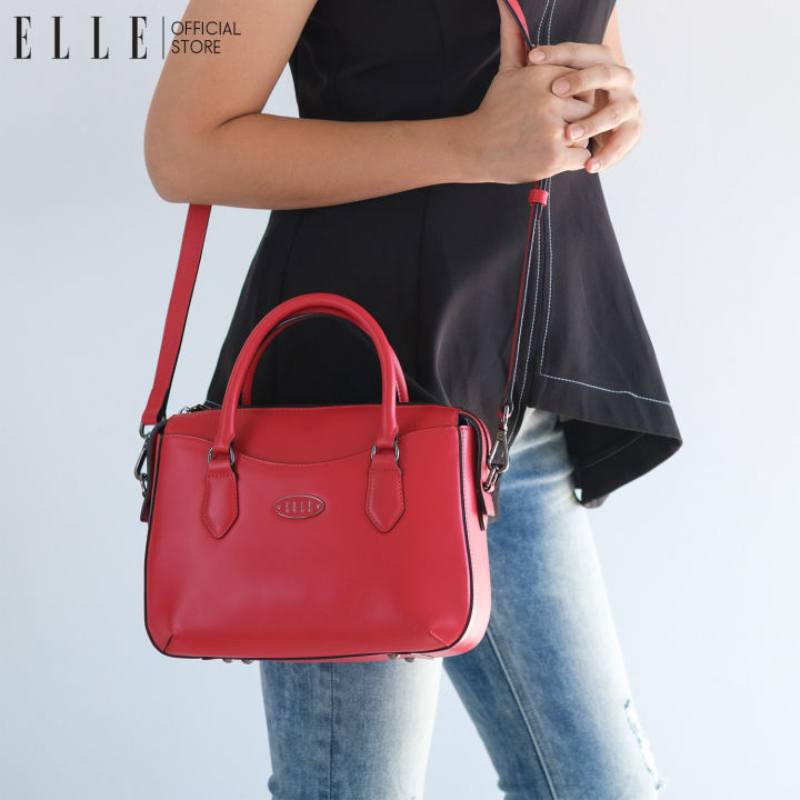 elle-bag-กระเป๋าถือและสะพายข้างผู้หญิง-parisians-handle-bag-มี-3-สี-ewh1169