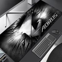 Xxl Mousepad เครื่องเกมคอนโซล Aorus อุปกรณ์เกมพีซี แผ่นรองยางพารา แผ่นรองเมาส์ Mausepad