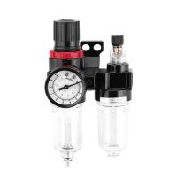 LJLJ-Pneumatic Air Pressure Filter Regulator Oil Lubricator Moisture Water Trap Filter Regulator Oil Water Separator G1/4 3/839;39; Tool