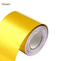 MARBIT 1ม้วนกาวสะท้อนแสงสีทองความร้อนสูง SHIELD Wrap TAPE 5M X 5M