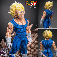 Figure ฟิกเกอร์ KD Studio Collectibles จากการ์ตูนเรื่อง Dragon Ball Z Kai DBZ ดราก้อนบอล แซด ไค Super Saiyan Majin Vegeta ซุปเปอร์ไซย่า มาจิน เบจิต้า ร่างจอมมาร 1/4 สูง 38 cm GK Resin Statue Ver Anime Hobby โมเดล ตุ๊กตา อนิเมะ การ์ตูน มังงะ ของขวัญ Doll