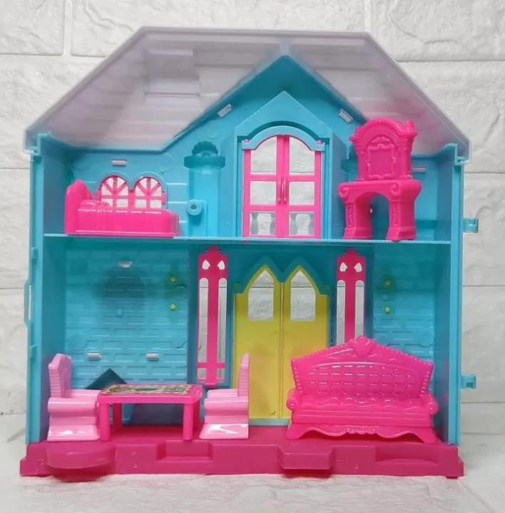 FROZEN FEVER My first villa Beautiful Fashion Frozen Doll House Set