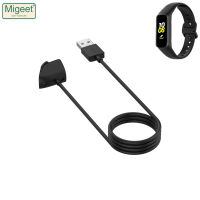 Migeet Samsung Galaxy Fit เครื่องชาร์จ USB สำหรับ2 SM-R220สายชาร์จแหล่งกำเนิดข้อมูลสายท่าเรือสำหรับอุปกรณ์นาฬิกา R220 2ชิ้น