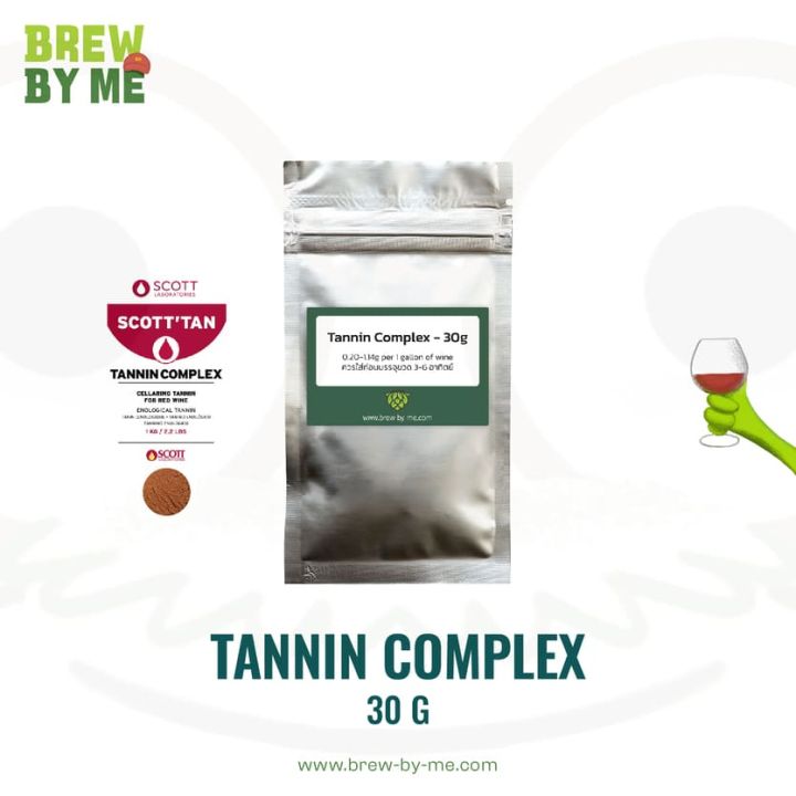 tannin-complex-30g-ทำไวน์-แทนนิน-เพิ่มรสชาติในไวน์