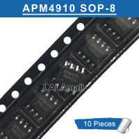 10Pcs APM4910 4910 SOP8 APM4910KC-TRL APM4910KC-TRG SOP-8 7.6A/40V MOSFET ใหม่เดิม