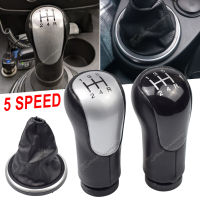 เกียร์ Shift Knob Lever Shifter แฮนด์บอล Gaitor Boot สำหรับ Ford Fiesta Fusion Transit Connect 2002 2003 2004 2005 2006 2007