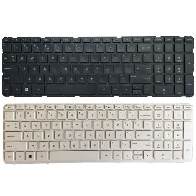 New Laptop US Keyboard For HP Pavilion 17 N 17 E 17N 17 E R68 English Keyboard White With Frame and Black No Frame