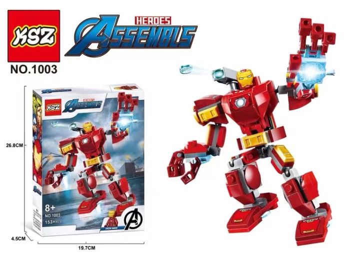 marvel-avengers-เลโก้ไอรอนแมน-iron-man-เลโก้หุ่นยนต์ไอรอนแมน-เลโก้หุ่นยนต์-8-ปีขึ้นไป-ตัวต่อเลโก้-ไอรอนแมน-เลโก้ไอรอนแมนของแท้-เลโก้ราคาถูกๆ-ksz
