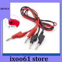 ixoo61 store 18AWG 10A Test Cable Double Ended 4mm Banana Plug Test Leads 100CM Test Wire for Multimeter Measure