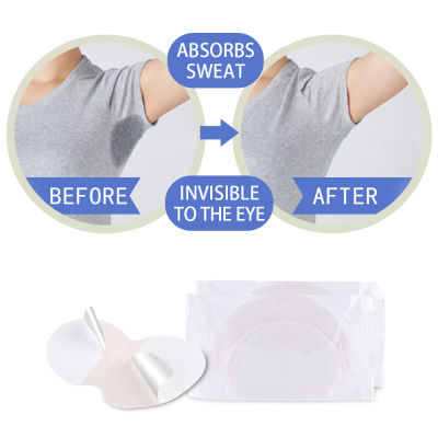 50100200300400Pcs Sweat Pads Underarm Protection Sweat Under Your Arms Armpit Stickers Crystalline Deodorant Anti Sweat Pads
